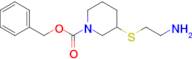 3-(2-Amino-ethylsulfanyl)-piperidine-1-carboxylic acid benzyl ester