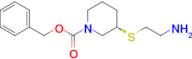 (R)-3-(2-Amino-ethylsulfanyl)-piperidine-1-carboxylic acid benzyl ester