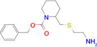 2-(2-Amino-ethylsulfanylmethyl)-piperidine-1-carboxylic acid benzyl ester