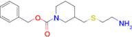 3-(2-Amino-ethylsulfanylmethyl)-piperidine-1-carboxylic acid benzyl ester