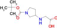 3-(Carboxymethyl-amino)-pyrrolidine-1-carboxylic acid tert-butyl ester