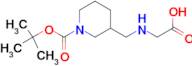 3-[(Carboxymethyl-amino)-methyl]-piperidine-1-carboxylic acid tert-butyl ester