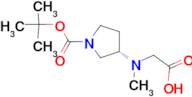 (S)-3-(Carboxymethyl-methyl-amino)-pyrrolidine-1-carboxylic acid tert-butyl ester