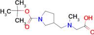 3-[(Carboxymethyl-methyl-amino)-methyl]-pyrrolidine-1-carboxylic acid tert-butyl ester