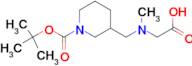 3-[(Carboxymethyl-methyl-amino)-methyl]-piperidine-1-carboxylic acid tert-butyl ester