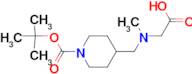 4-[(Carboxymethyl-methyl-amino)-methyl]-piperidine-1-carboxylic acid tert-butyl ester