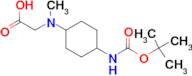 [(4-tert-Butoxycarbonylamino-cyclohexyl)-methyl-amino]-acetic acid