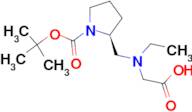 (S)-2-[(Carboxymethyl-ethyl-amino)-methyl]-pyrrolidine-1-carboxylic acid tert-butyl ester