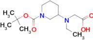 3-(Carboxymethyl-ethyl-amino)-piperidine-1-carboxylic acid tert-butyl ester