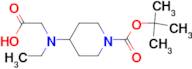 4-(Carboxymethyl-ethyl-amino)-piperidine-1-carboxylic acid tert-butyl ester