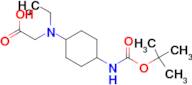 [(4-tert-Butoxycarbonylamino-cyclohexyl)-ethyl-amino]-acetic acid