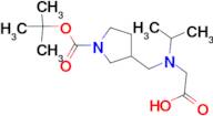 3-[(Carboxymethyl-isopropyl-amino)-methyl]-pyrrolidine-1-carboxylic acid tert-butyl ester