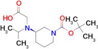 (R)-3-(Carboxymethyl-isopropyl-amino)-piperidine-1-carboxylic acid tert-butyl ester