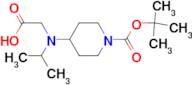 4-(Carboxymethyl-isopropyl-amino)-piperidine-1-carboxylic acid tert-butyl ester