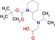 2-[(Carboxymethyl-isopropyl-amino)-methyl]-piperidine-1-carboxylic acid tert-butyl ester