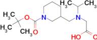 3-[(Carboxymethyl-isopropyl-amino)-methyl]-piperidine-1-carboxylic acid tert-butyl ester