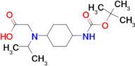 [(4-tert-Butoxycarbonylamino-cyclohexyl)-isopropyl-amino]-acetic acid