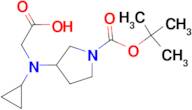 3-(Carboxymethyl-cyclopropyl-amino)-pyrrolidine-1-carboxylic acid tert-butyl ester