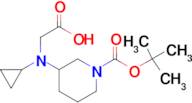 3-(Carboxymethyl-cyclopropyl-amino)-piperidine-1-carboxylic acid tert-butyl ester