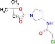 (S)-3-(2-Chloro-acetylamino)-pyrrolidine-1-carboxylic acid tert-butyl ester