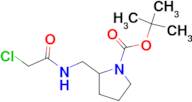 2-[(2-Chloro-acetylamino)-methyl]-pyrrolidine-1-carboxylic acid tert-butyl ester