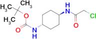 (1R,4R)-[4-(2-Chloro-acetylamino)-cyclohexyl]-carbamic acid tert-butyl ester