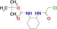 [2-(2-Chloro-acetylamino)-cyclohexyl]-carbamic acid tert-butyl ester