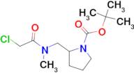 2-{[(2-Chloro-acetyl)-methyl-amino]-methyl}-pyrrolidine-1-carboxylic acid tert-butyl ester