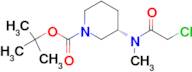 (S)-3-[(2-Chloro-acetyl)-methyl-amino]-piperidine-1-carboxylic acid tert-butyl ester