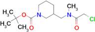 3-{[(2-Chloro-acetyl)-methyl-amino]-methyl}-piperidine-1-carboxylic acid tert-butyl ester