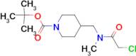 4-{[(2-Chloro-acetyl)-methyl-amino]-methyl}-piperidine-1-carboxylic acid tert-butyl ester