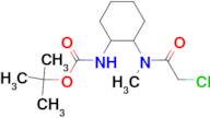 {2-[(2-Chloro-acetyl)-methyl-amino]-cyclohexyl}-carbamic acid tert-butyl ester