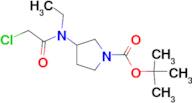 3-[(2-Chloro-acetyl)-ethyl-amino]-pyrrolidine-1-carboxylic acid tert-butyl ester