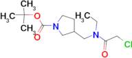 3-{[(2-Chloro-acetyl)-ethyl-amino]-methyl}-pyrrolidine-1-carboxylic acid tert-butyl ester