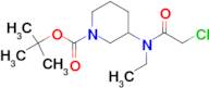 3-[(2-Chloro-acetyl)-ethyl-amino]-piperidine-1-carboxylic acid tert-butyl ester