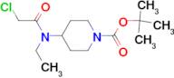 4-[(2-Chloro-acetyl)-ethyl-amino]-piperidine-1-carboxylic acid tert-butyl ester