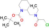 2-{[(2-Chloro-acetyl)-ethyl-amino]-methyl}-piperidine-1-carboxylic acid tert-butyl ester