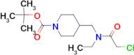 4-{[(2-Chloro-acetyl)-ethyl-amino]-methyl}-piperidine-1-carboxylic acid tert-butyl ester