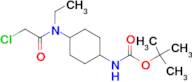 {4-[(2-Chloro-acetyl)-ethyl-amino]-cyclohexyl}-carbamic acid tert-butyl ester