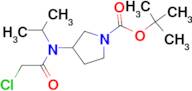 3-[(2-Chloro-acetyl)-isopropyl-amino]-pyrrolidine-1-carboxylic acid tert-butyl ester