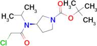 (R)-3-[(2-Chloro-acetyl)-isopropyl-amino]-pyrrolidine-1-carboxylic acid tert-butyl ester