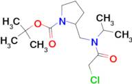 2-{[(2-Chloro-acetyl)-isopropyl-amino]-methyl}-pyrrolidine-1-carboxylic acid tert-butyl ester