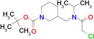 3-{[(2-Chloro-acetyl)-isopropyl-amino]-methyl}-piperidine-1-carboxylic acid tert-butyl ester