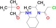 {2-[(2-Chloro-acetyl)-isopropyl-amino]-cyclohexyl}-carbamic acid tert-butyl ester