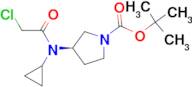(R)-3-[(2-Chloro-acetyl)-cyclopropyl-amino]-pyrrolidine-1-carboxylic acid tert-butyl ester