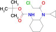 {2-[(2-Chloro-acetyl)-cyclopropyl-amino]-cyclohexyl}-carbamic acid tert-butyl ester