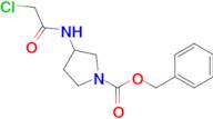 3-(2-Chloro-acetylamino)-pyrrolidine-1-carboxylic acid benzyl ester