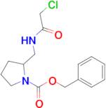 2-[(2-Chloro-acetylamino)-methyl]-pyrrolidine-1-carboxylic acid benzyl ester