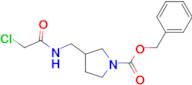 3-[(2-Chloro-acetylamino)-methyl]-pyrrolidine-1-carboxylic acid benzyl ester