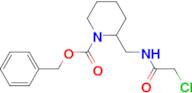 2-[(2-Chloro-acetylamino)-methyl]-piperidine-1-carboxylic acid benzyl ester